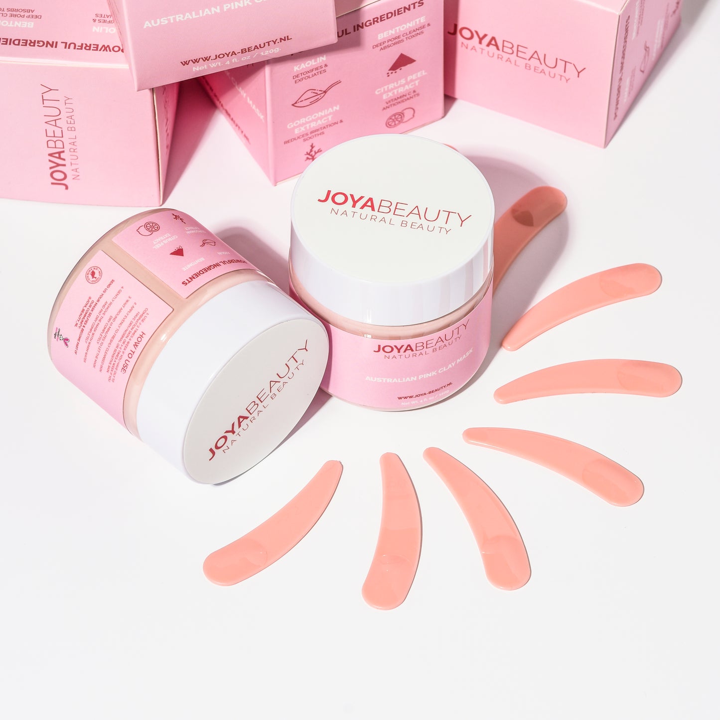 Australische Roze Kleimasker 120 gr | 10 min Detox Masker