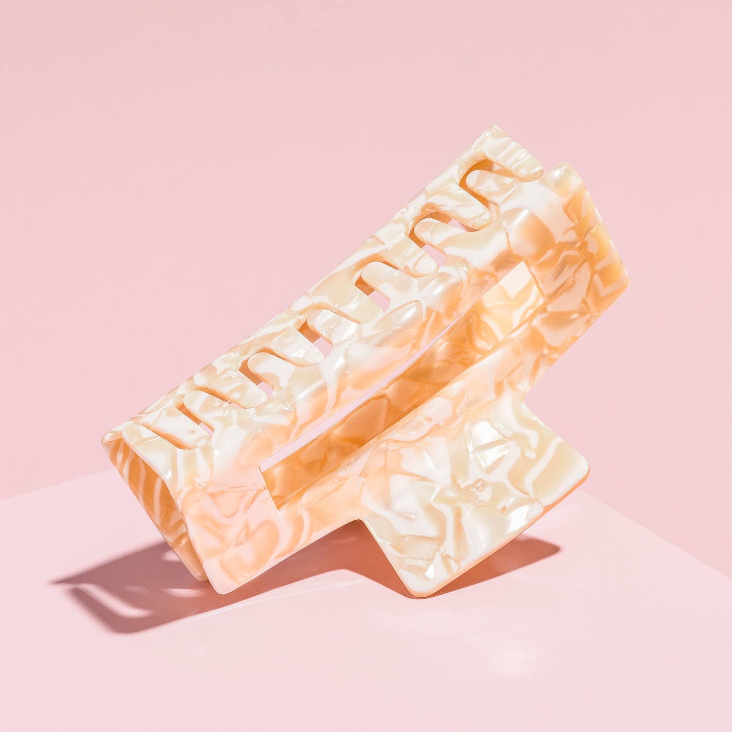 Claw Haar Clip | Haarklem Klein voor dun/normaal haar | Haarspeld | Haarclip klein | Kleur: Roze