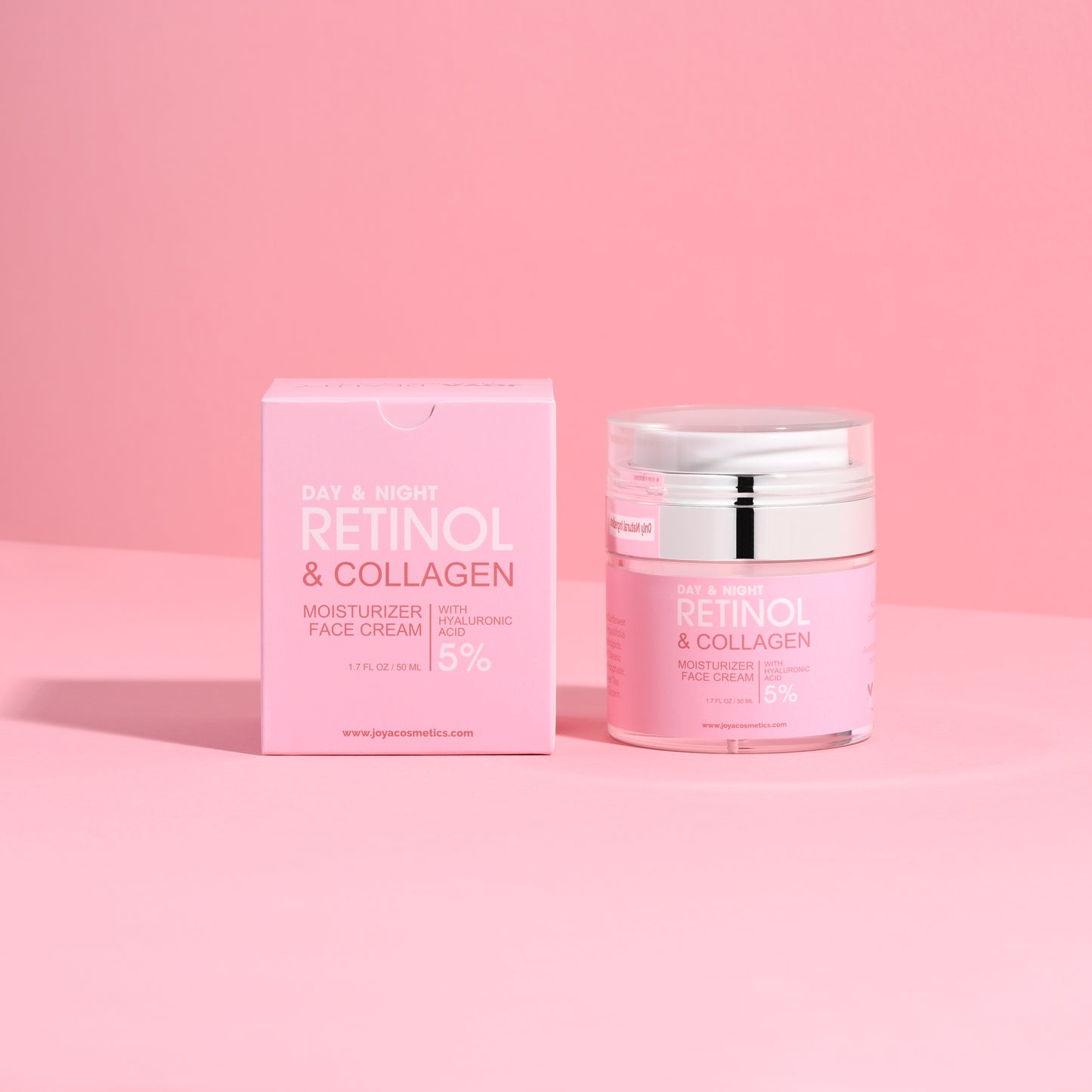 Retinol & Collageen Dag en Nacht Creme met 5% Hyaluronic Acid