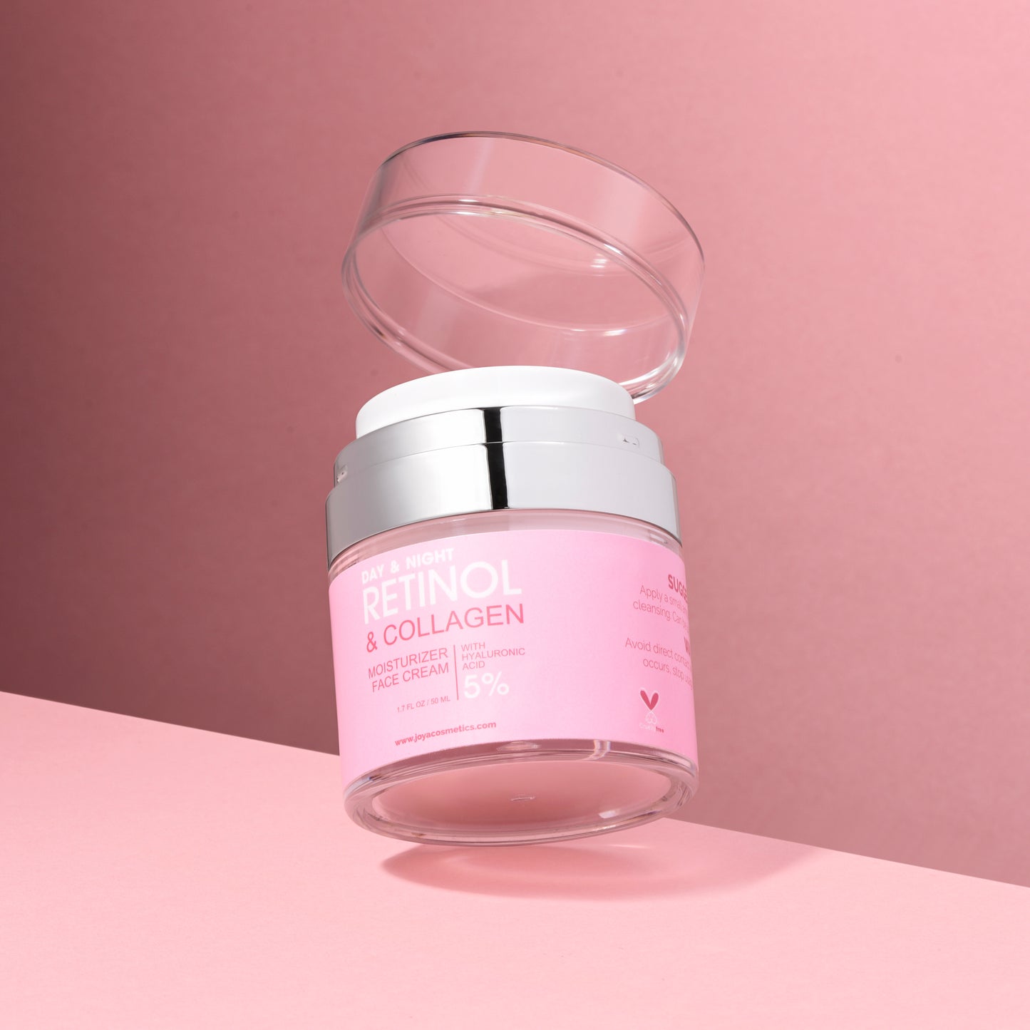 Retinol & Collageen Dag en Nacht Creme met 5% Hyaluronic Acid