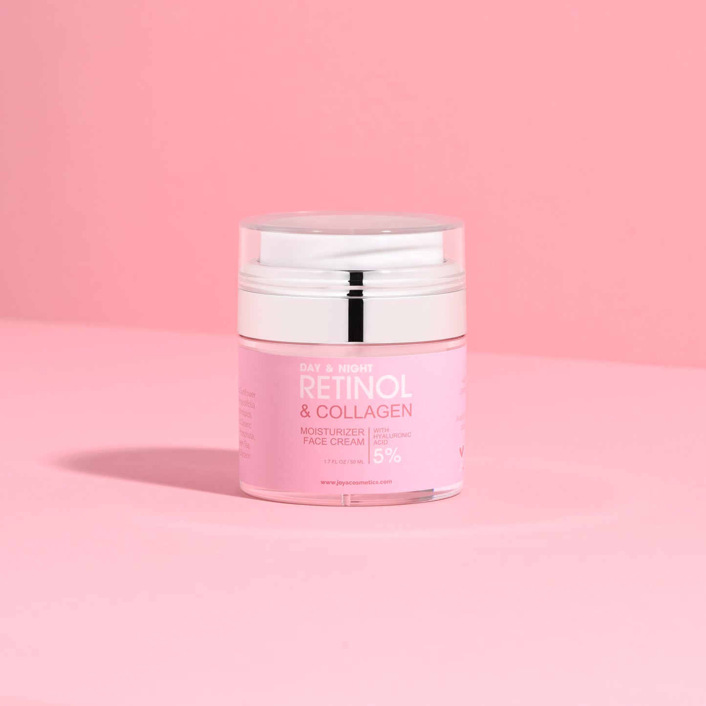 Retinol & Collageen Dag en Nacht Creme met 5% Hyaluronic Acid