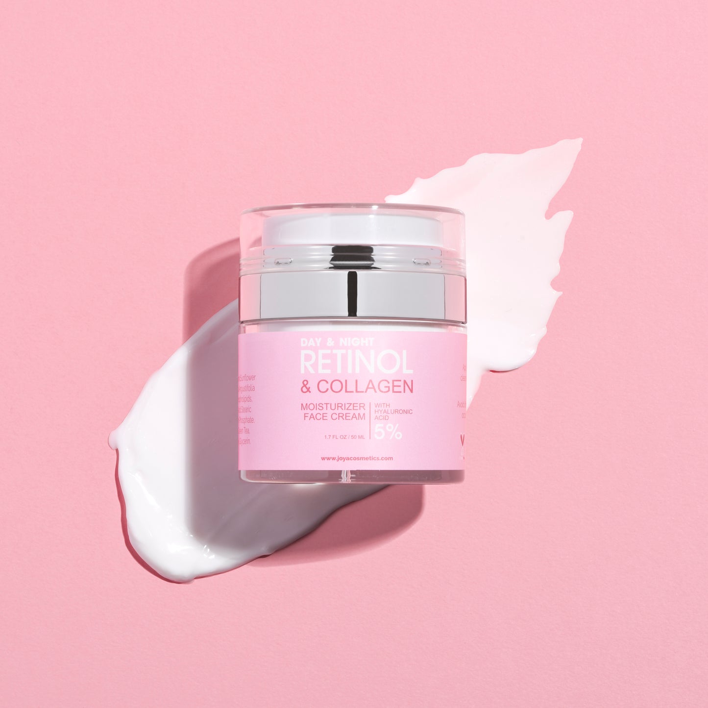 Retinol & Collageen Dag en Nacht Creme met 5% Hyaluronic Acid