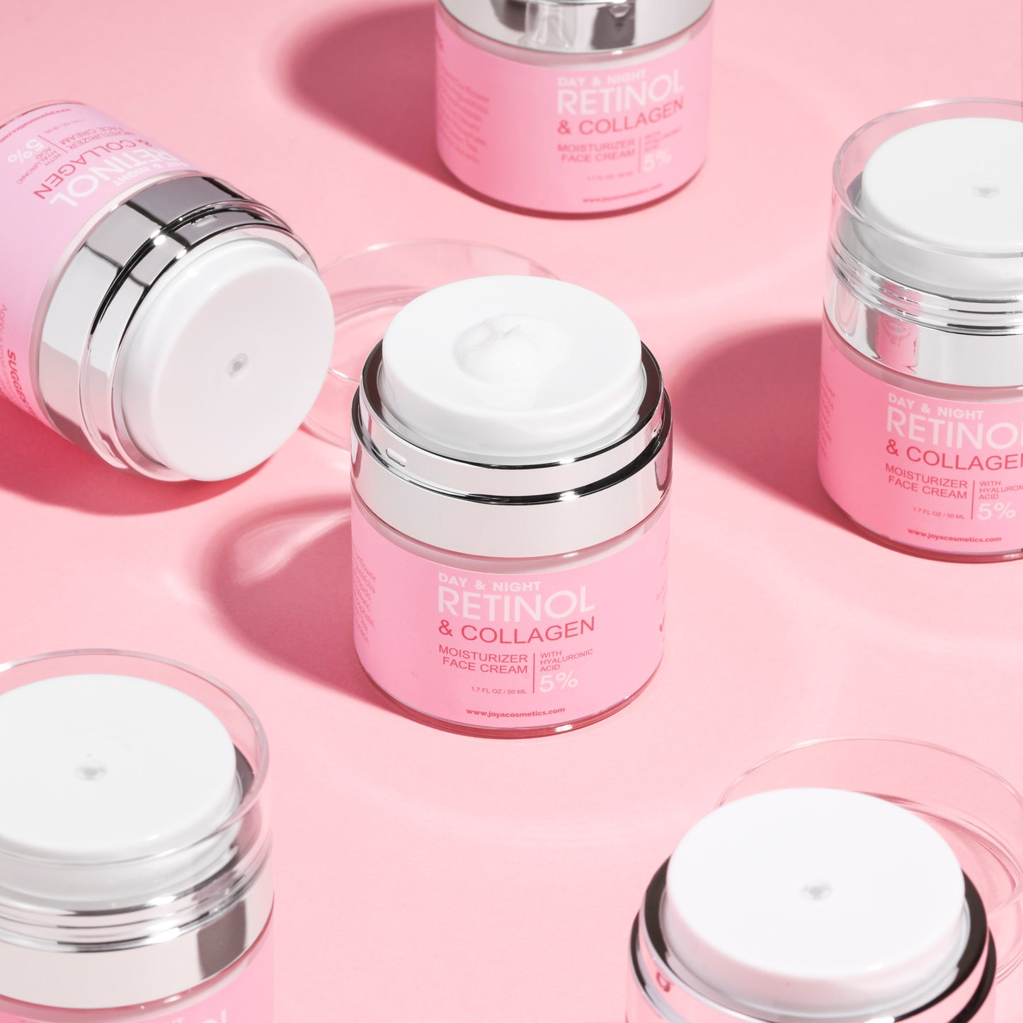 Retinol & Collageen Dag en Nacht Creme met 5% Hyaluronic Acid