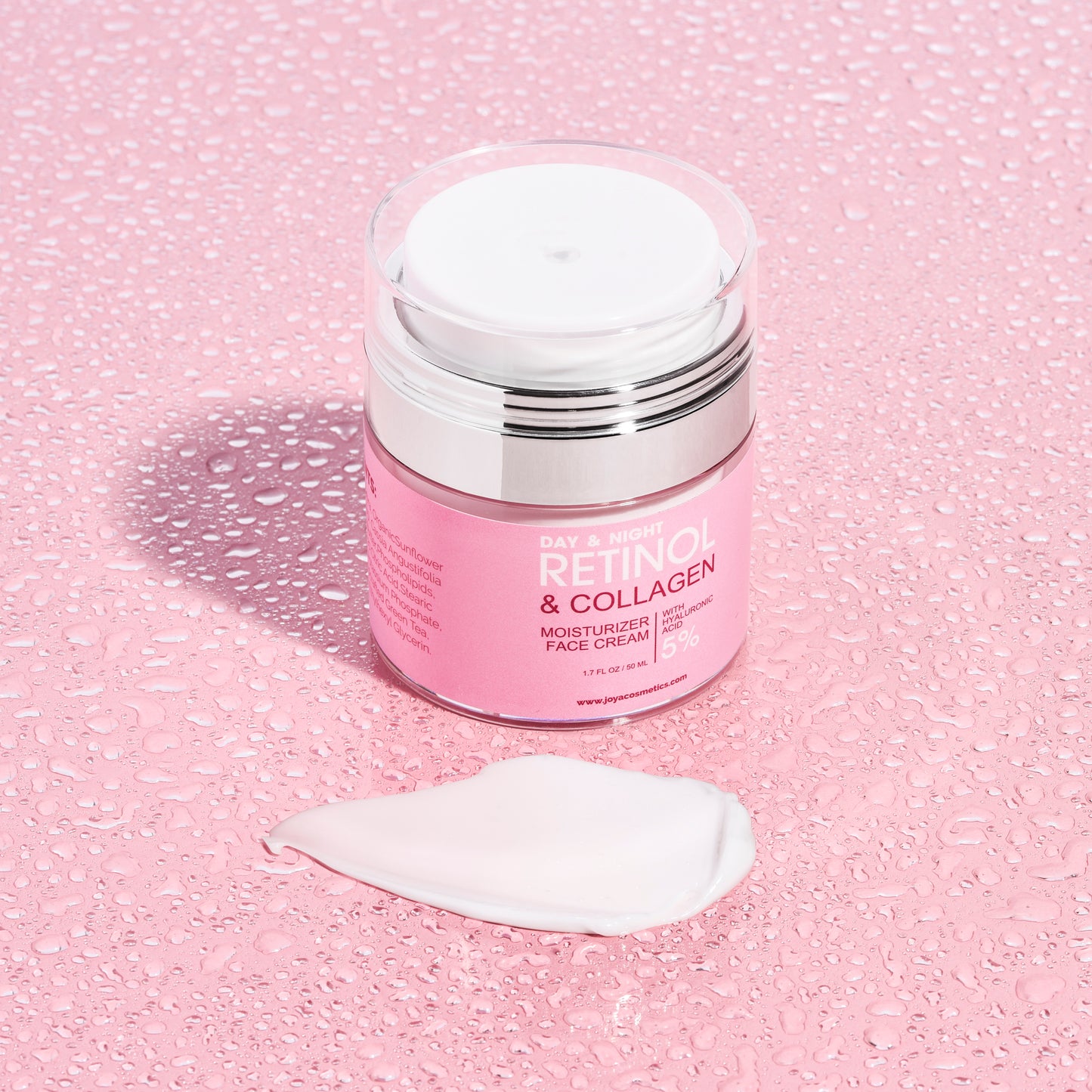 Retinol & Collageen Dag en Nacht Creme met 5% Hyaluronic Acid